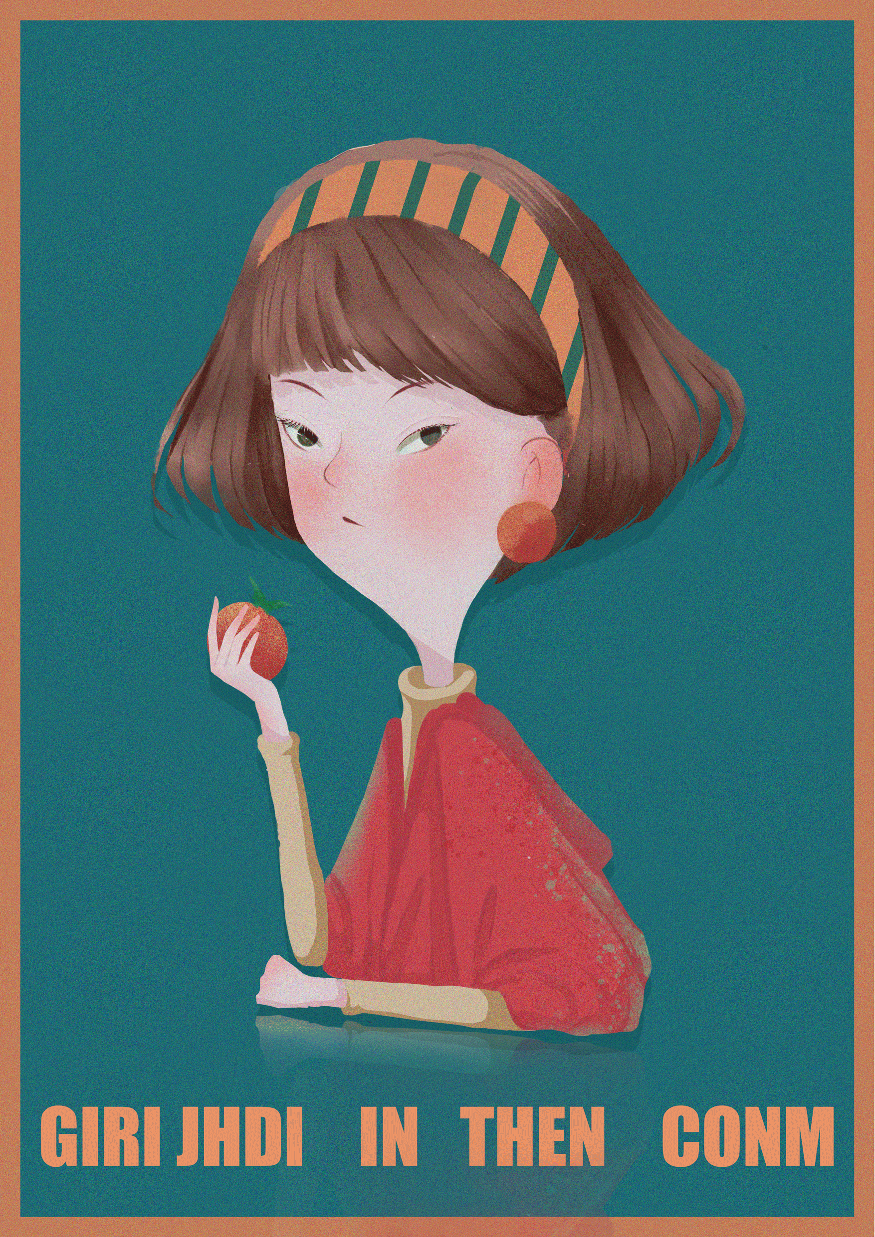 原创插画@傲娇小公举