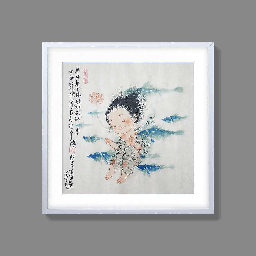 明子的水墨奇幻世界——《风信子系列》2,海量慎点。(图ZMjc3NTQzMDg4) - 绘画 - 站酷设计师明子水墨奇幻世界原创素材 - 站酷ZCOOL