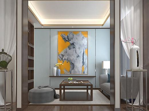 茶室（個人主頁-ZNDc0ODEyNzI=） - 家裝設(shè)計 - 站酷設(shè)計師低級野生建模小白原創(chuàng)素材 - 站酷ZCOOL