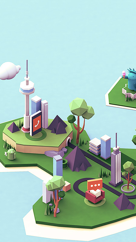 Islands of VIVO（图ZODU1NjA5Mg==） - 主题/皮肤 - 站酷设计师adidag原创素材 - 站酷ZCOOL