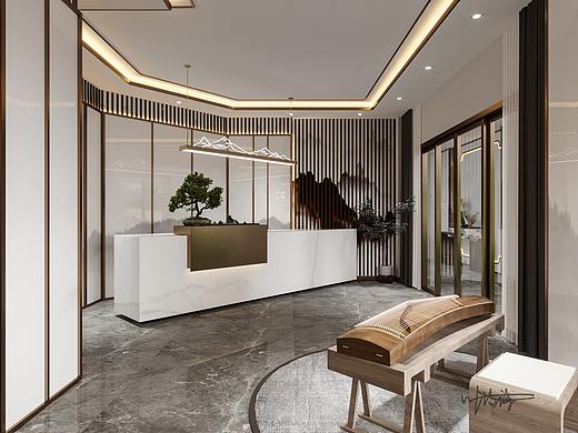 新中式茶楼会所设计