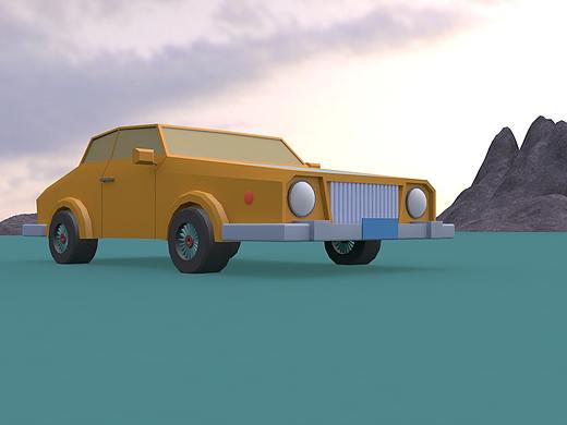 C4D小车动画（个人主页-ZNTE0MDYyMDg=） - 动画/影视 - 站酷设计师巅峰无能原创素材 - 站酷ZCOOL