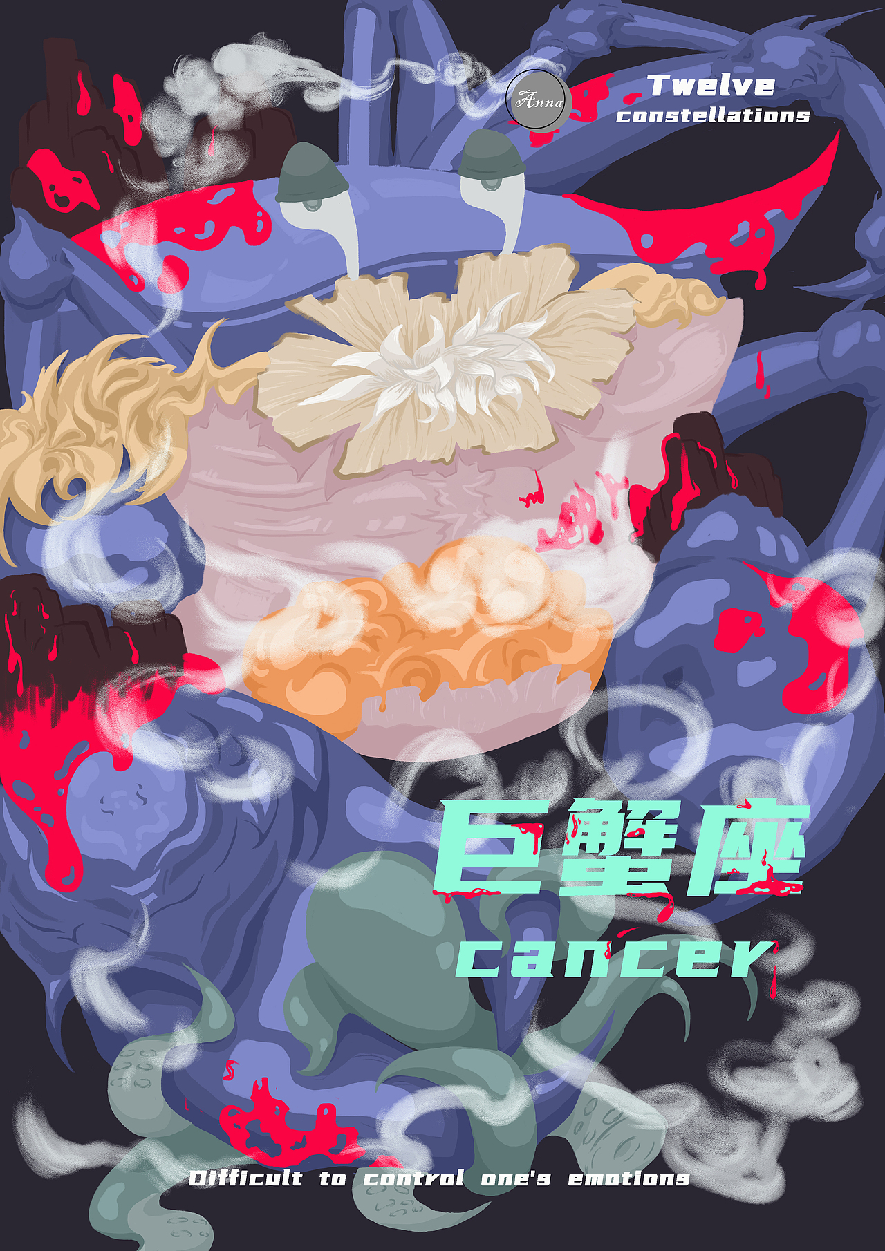 十二星座怪物系列巨蟹座77