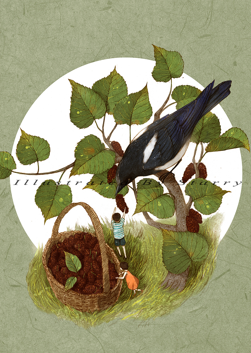 作品（图ZMjMzMTkxMDg=） - 艺术插画 - 站酷设计师starry阿星原创素材 - 站酷ZCOOL