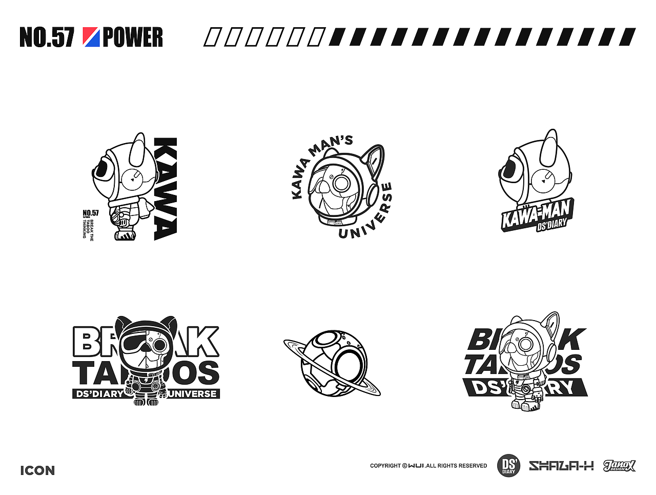 DS'DIARY-KAWAMAN太空系列-机械魔怪