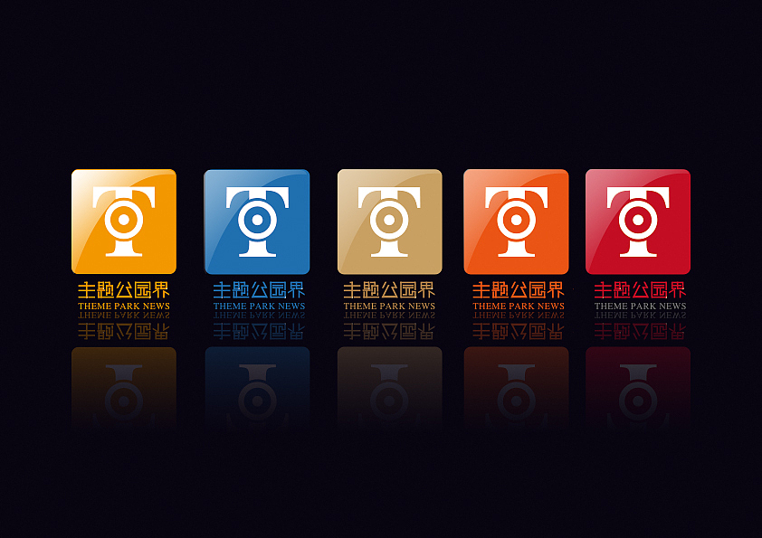 主题公园界（THEME PARK NEWS）（图ZNzYxNjc4OTI=） - Logo - 站酷设计师炫彩花卉原创素材 - 站酷ZCOOL