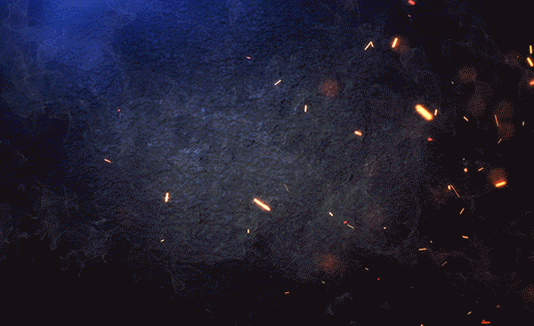 练习的一些AE动图gif 沙化粒子logo图