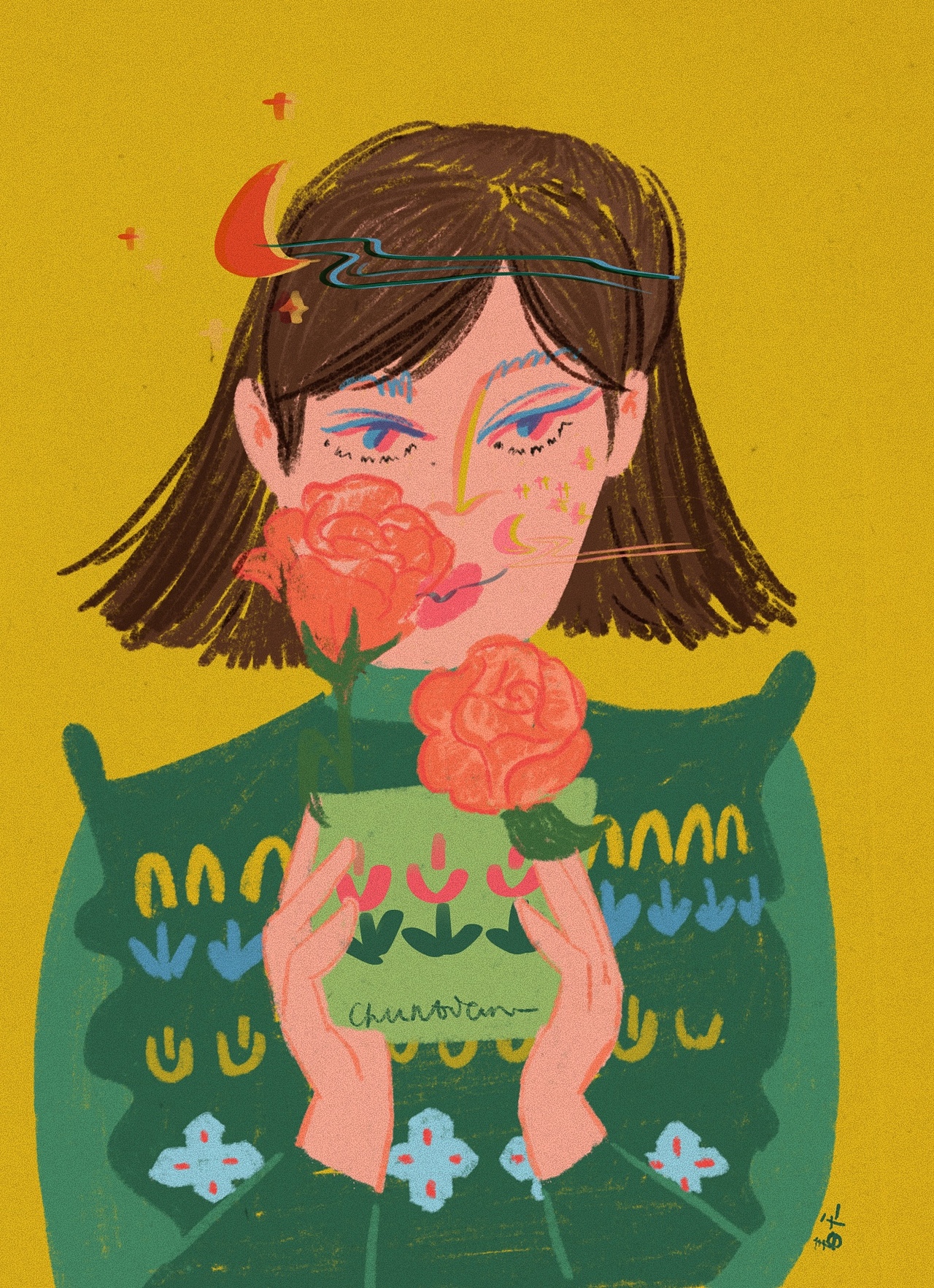 春天就要有花相伴呀