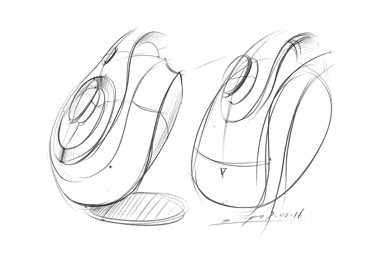 2017产品设计手绘2月一日一画