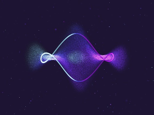 发散粒子动态图   3d地球旋转动画