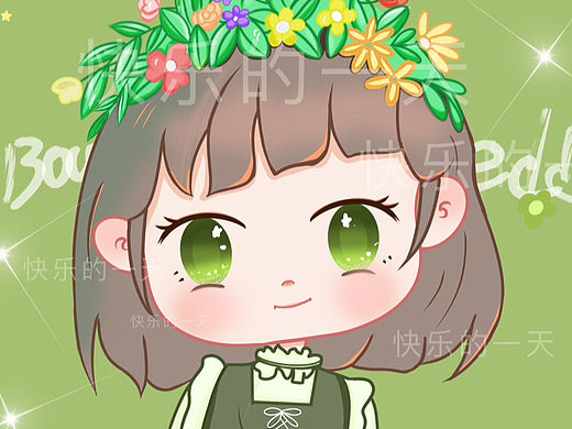 Q版小人物头像~