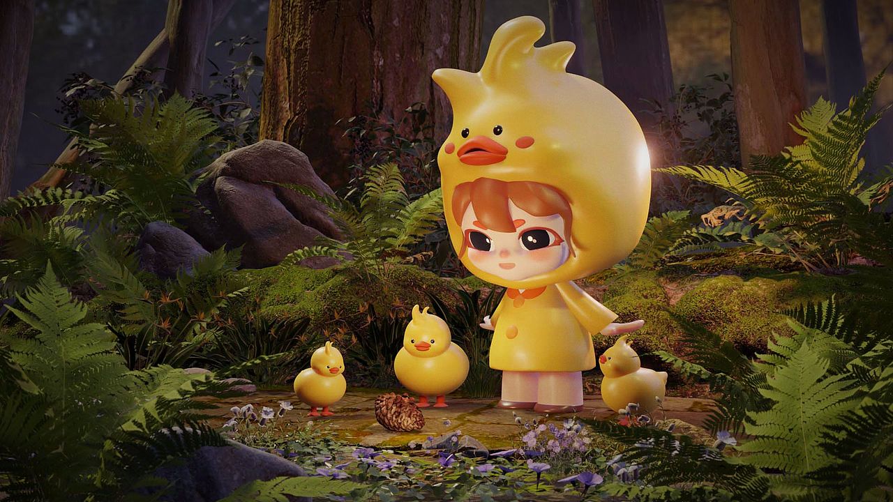 blender捏个小动物（图ZMzE5MzI5NDM2） - 人物/生物 - 站酷设计师bigradium原创素材 - 站酷ZCOOL