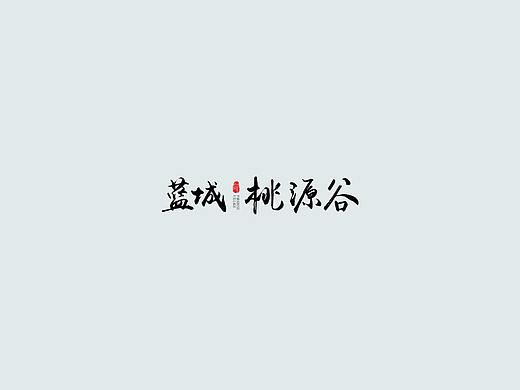 蓝城桃源谷偏中式VI提案