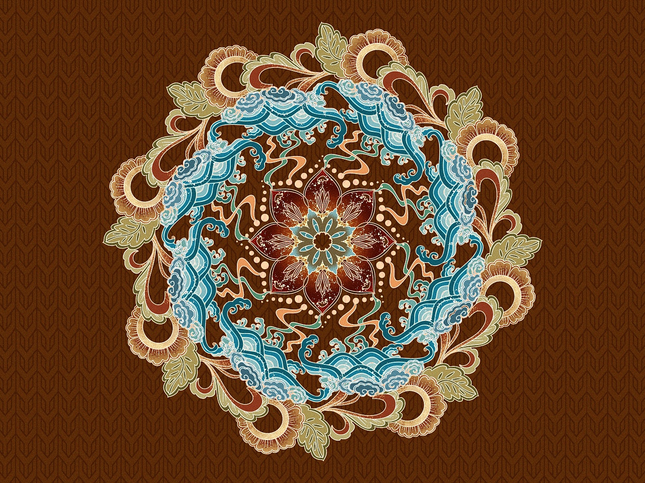 哈弗&敦煌纹样设计|平面|图案|苗盈滢 - 原创作品 - 站酷 (zcool)