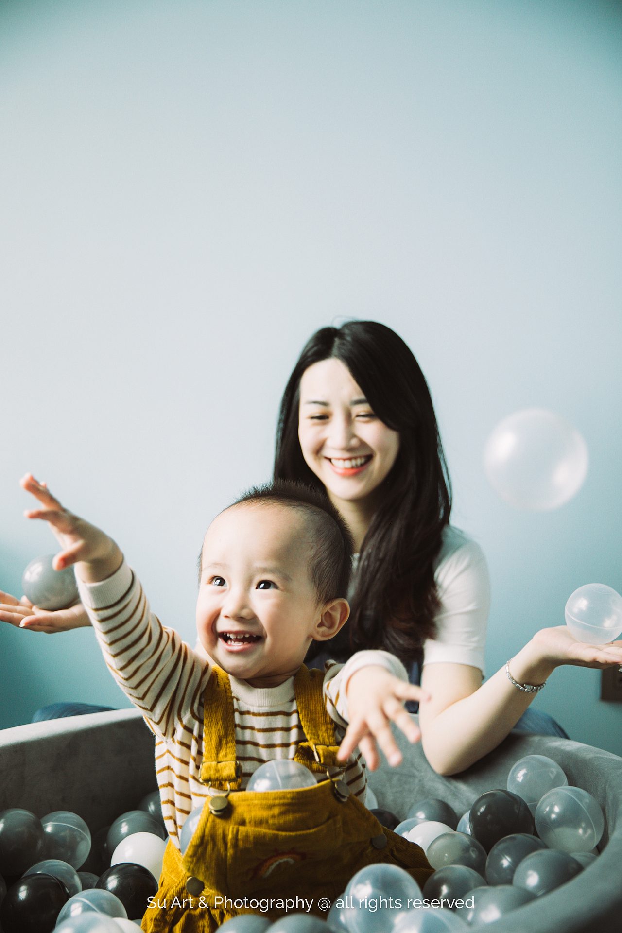 等等的波波池世界 - 儿童摄影