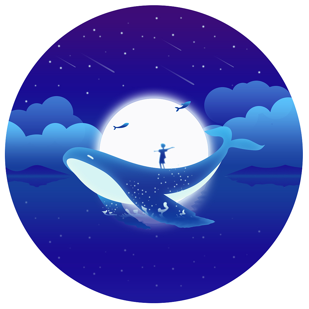 渐变插画（图ZMTEyNDU1MDUy） - 创作习作 - 站酷设计师应承风原创素材 - 站酷ZCOOL