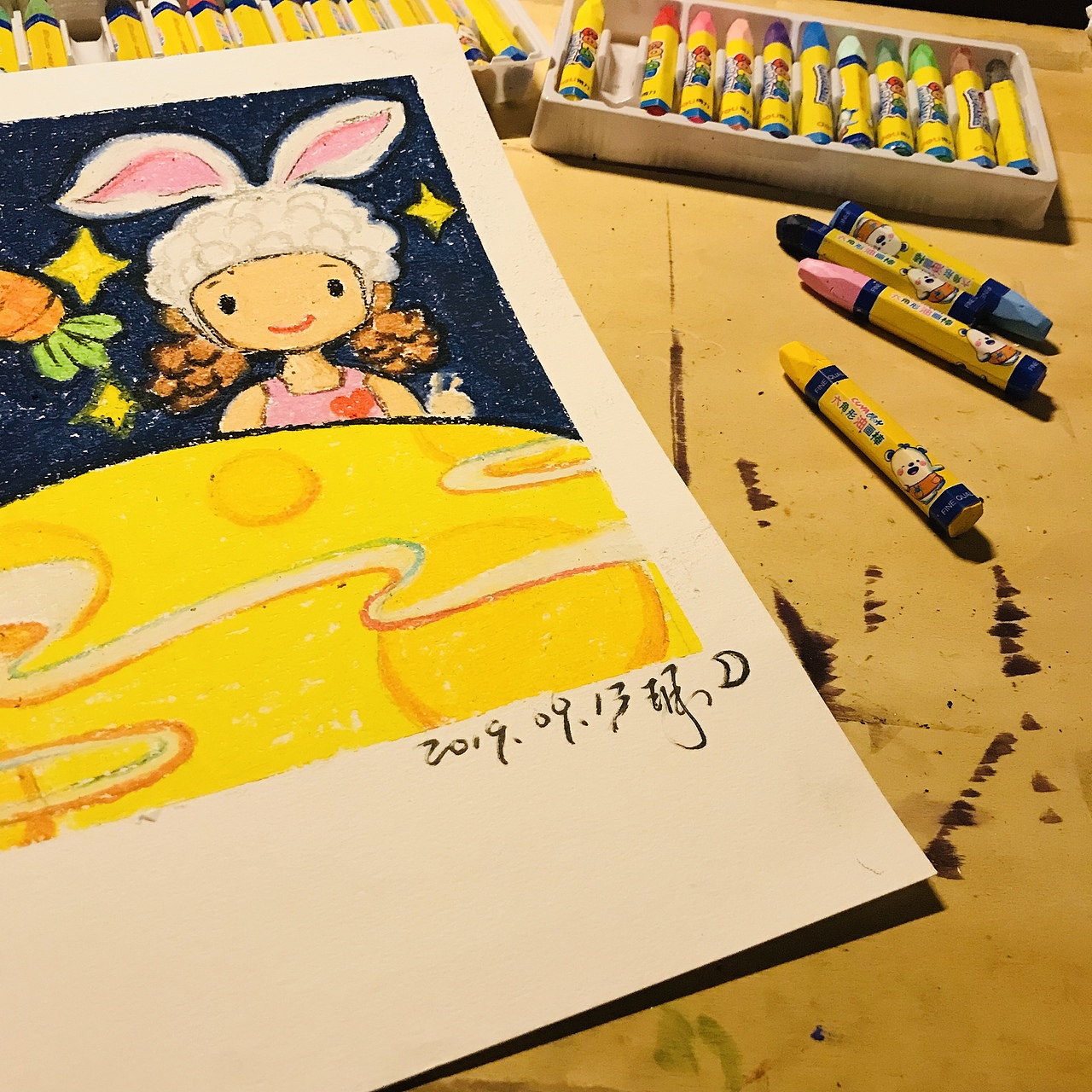 像个孩子一样涂一涂（图ZMTgxMDEwMjcy） - 艺术插画 - 站酷设计师玥与跃原创素材 - 站酷ZCOOL