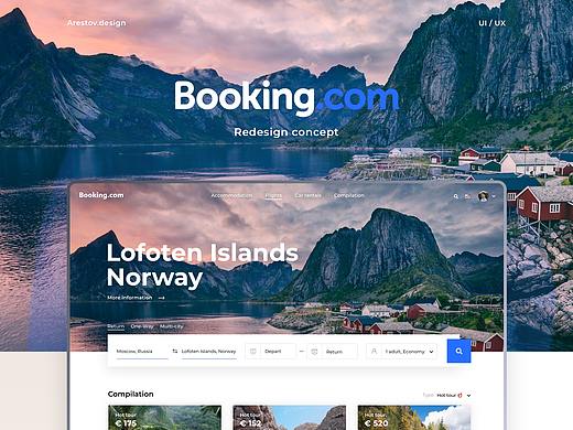Booking.com — Redesign Concept