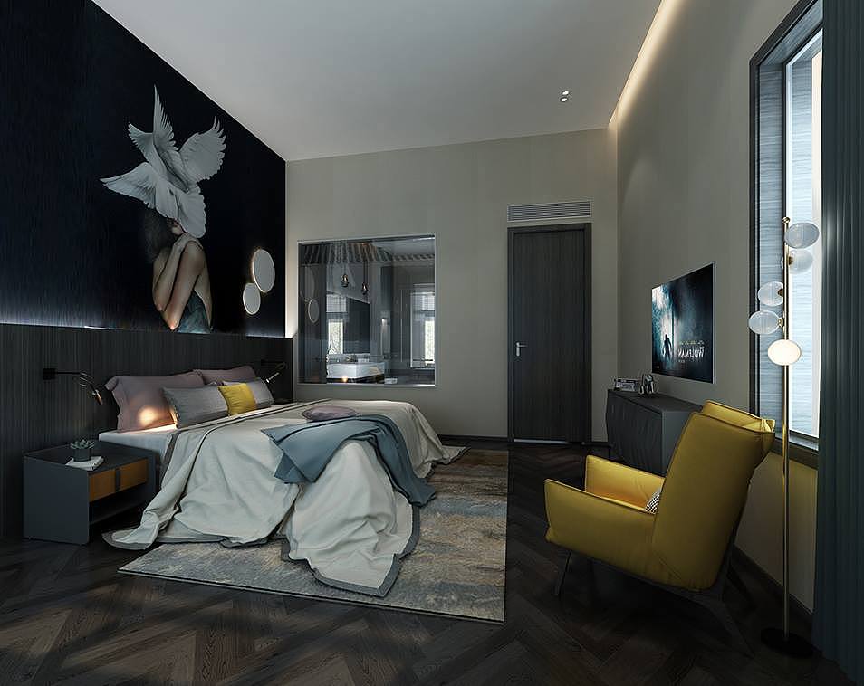 郑州万科云庐300平混搭风赏析