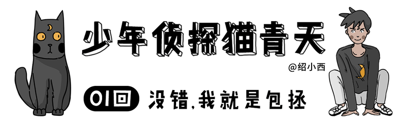没错,我就是少年侦探猫青天!