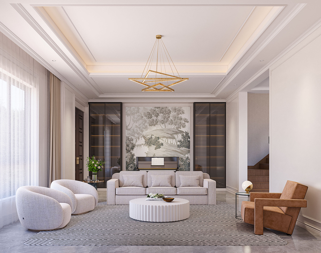 4月搬砖.简欧（图ZMjUwNDg3OTgw） - 家装设计 - 站酷设计师PandaMan熊猫人原创素材 - 站酷ZCOOL