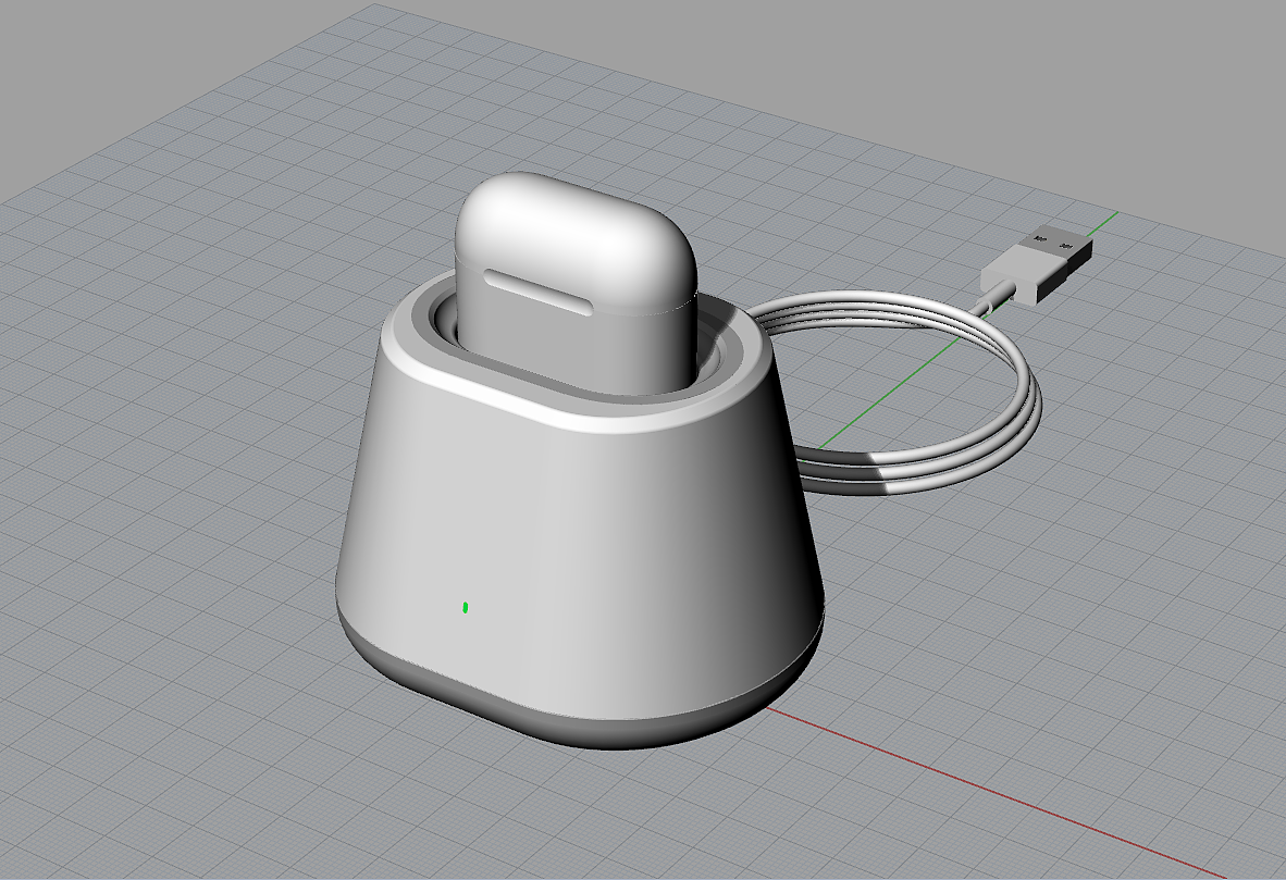 apple airpods 充电底座设计
