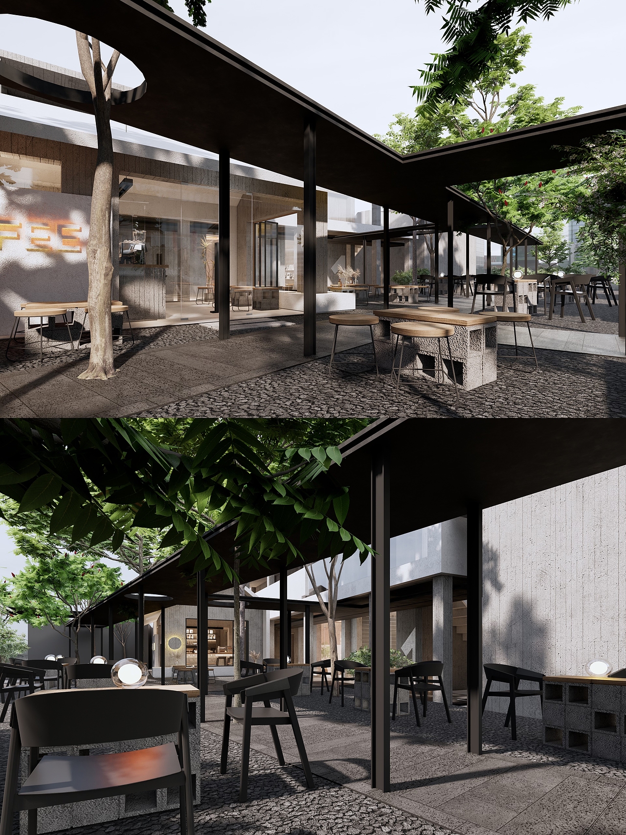 原创设计 老宅重生之咖啡店（图ZMzU2ODQ1NTU2） - 商业空间设计 - 站酷设计师Jason193原创素材 - 站酷ZCOOL