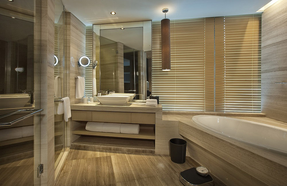 郑州现代精品酒店设计装修效果图-京创装饰