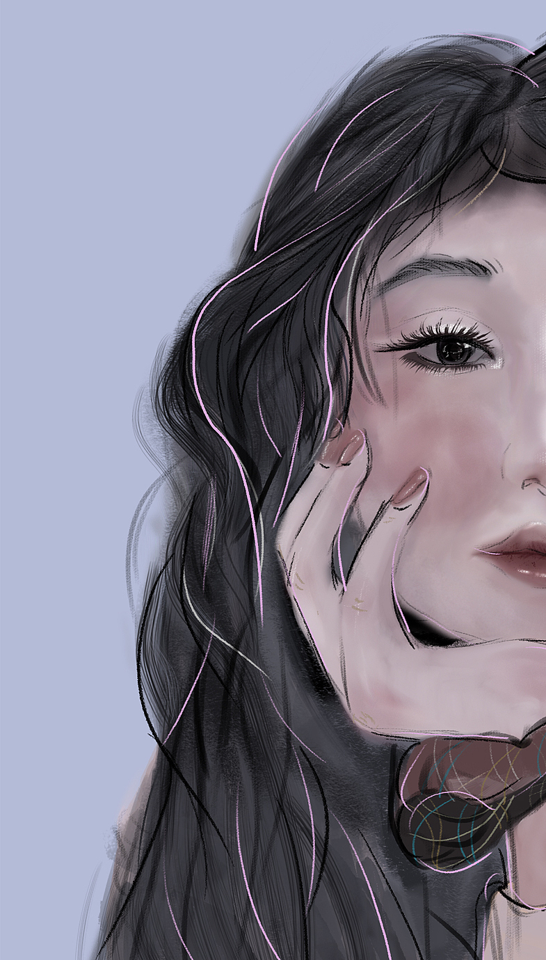 哭了（图ZMjczNDEyNDY4） - 创作习作 - 站酷设计师SweetNan原创素材 - 站酷ZCOOL