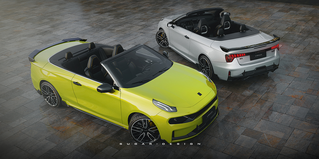 年轻，就要敞开了玩！领克03敞篷车新车预览！