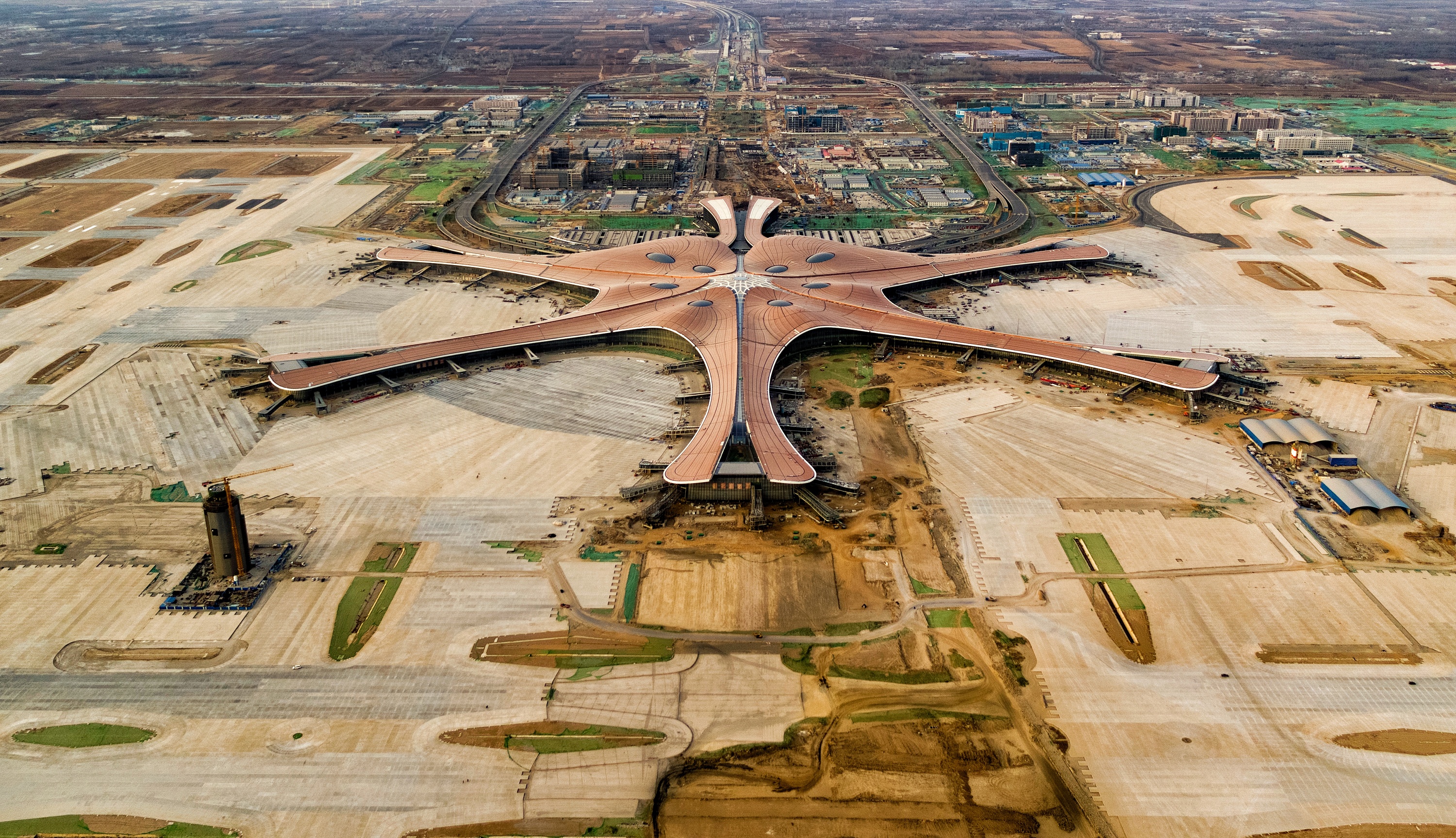 卫星图告诉你，北京大兴国际机场有多牛_凤凰网
