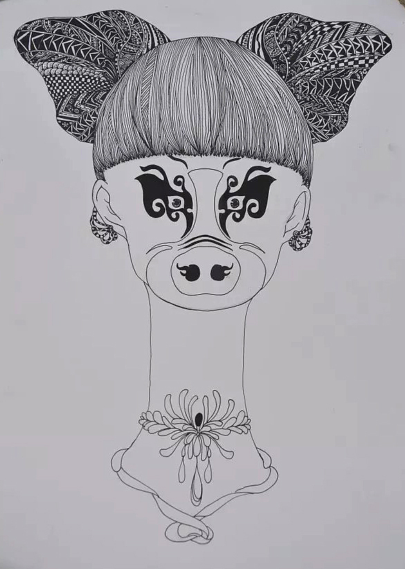 15年的毕业设计（十二生肖）（图ZNTI2NTgwMjQ=） - 艺术插画 - 站酷设计师初七的画原创素材 - 站酷ZCOOL
