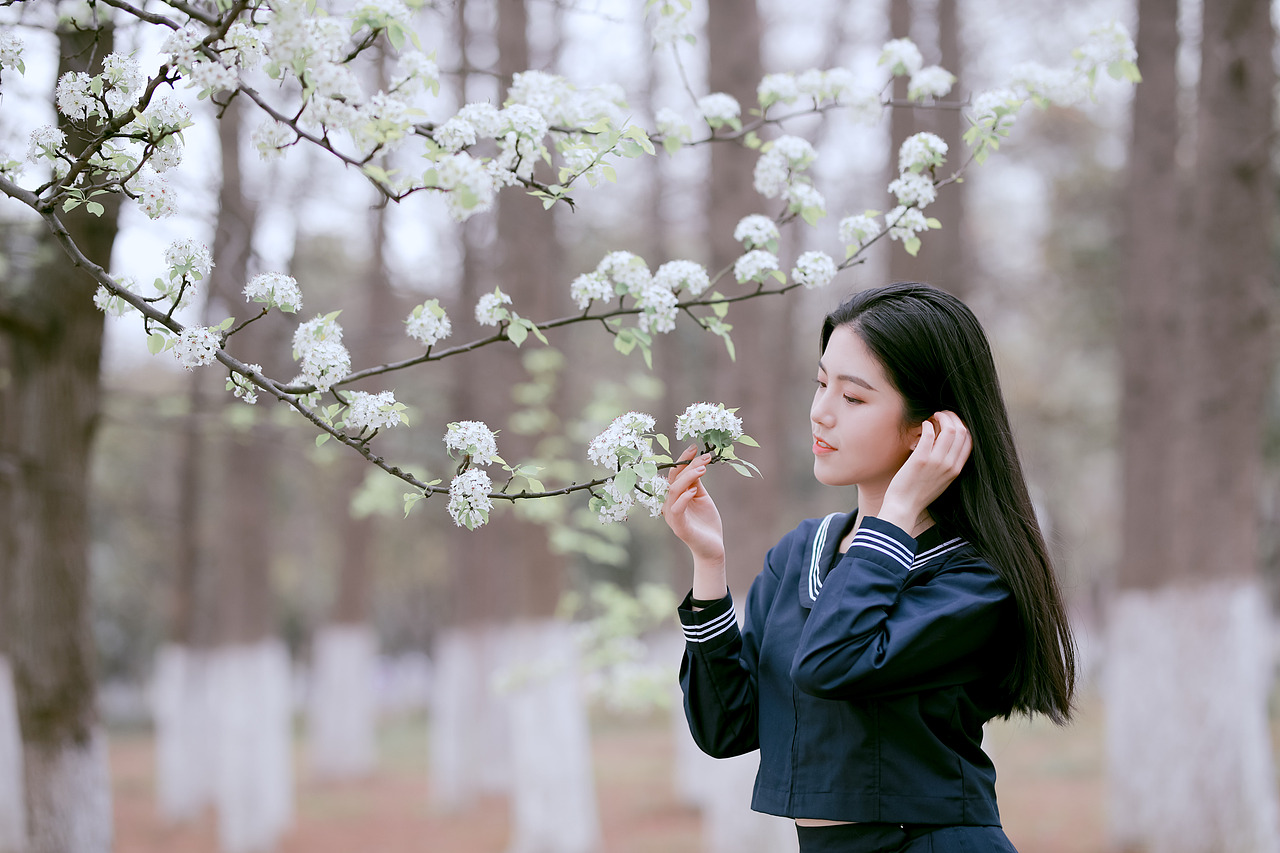 樱花樱花好想你（图ZMTE0MDAwODk2） - 人像摄影 - 站酷设计师月月大王原创素材 - 站酷ZCOOL
