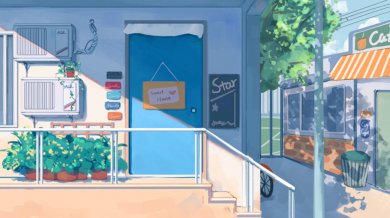 夏天之一（图ZMTYwNTUwNDQ4） - 创作习作 - 站酷设计师二毛Uncle原创素材 - 站酷ZCOOL