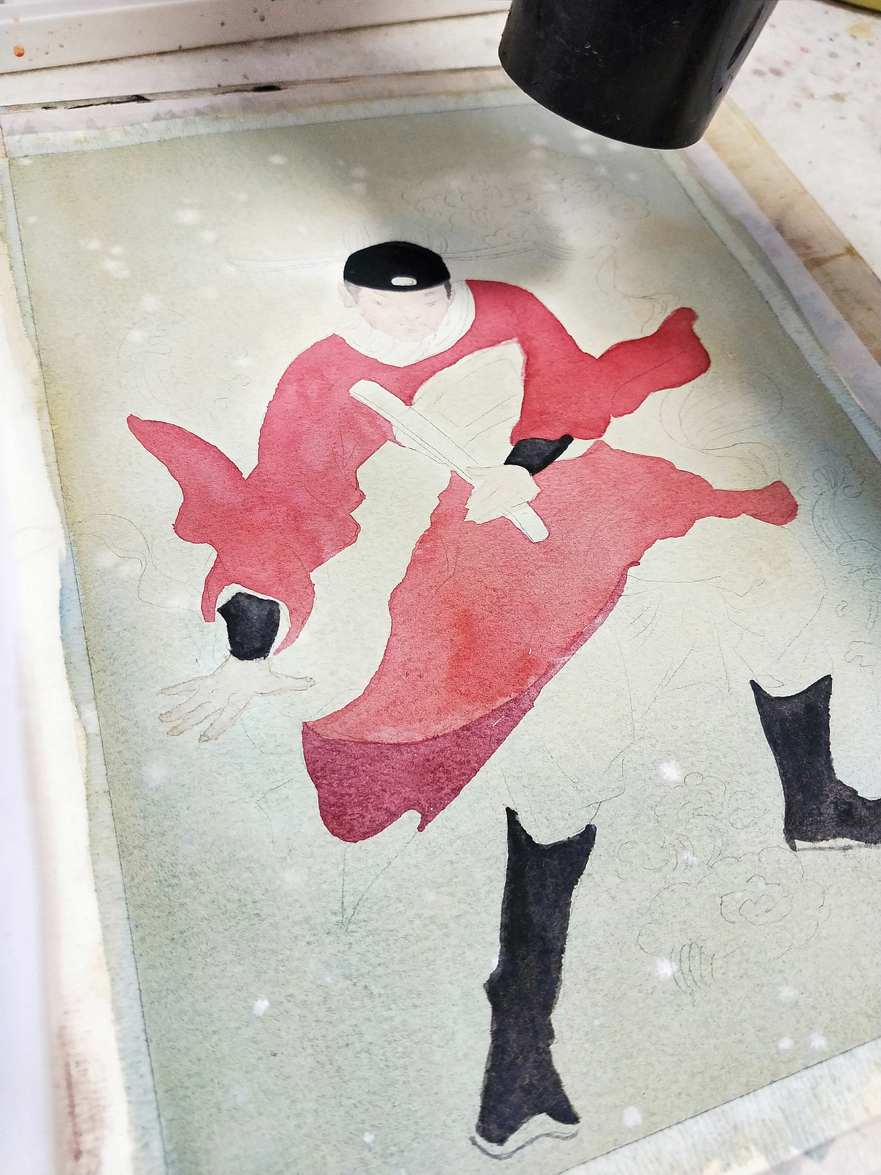 八仙神话 颜彩手绘