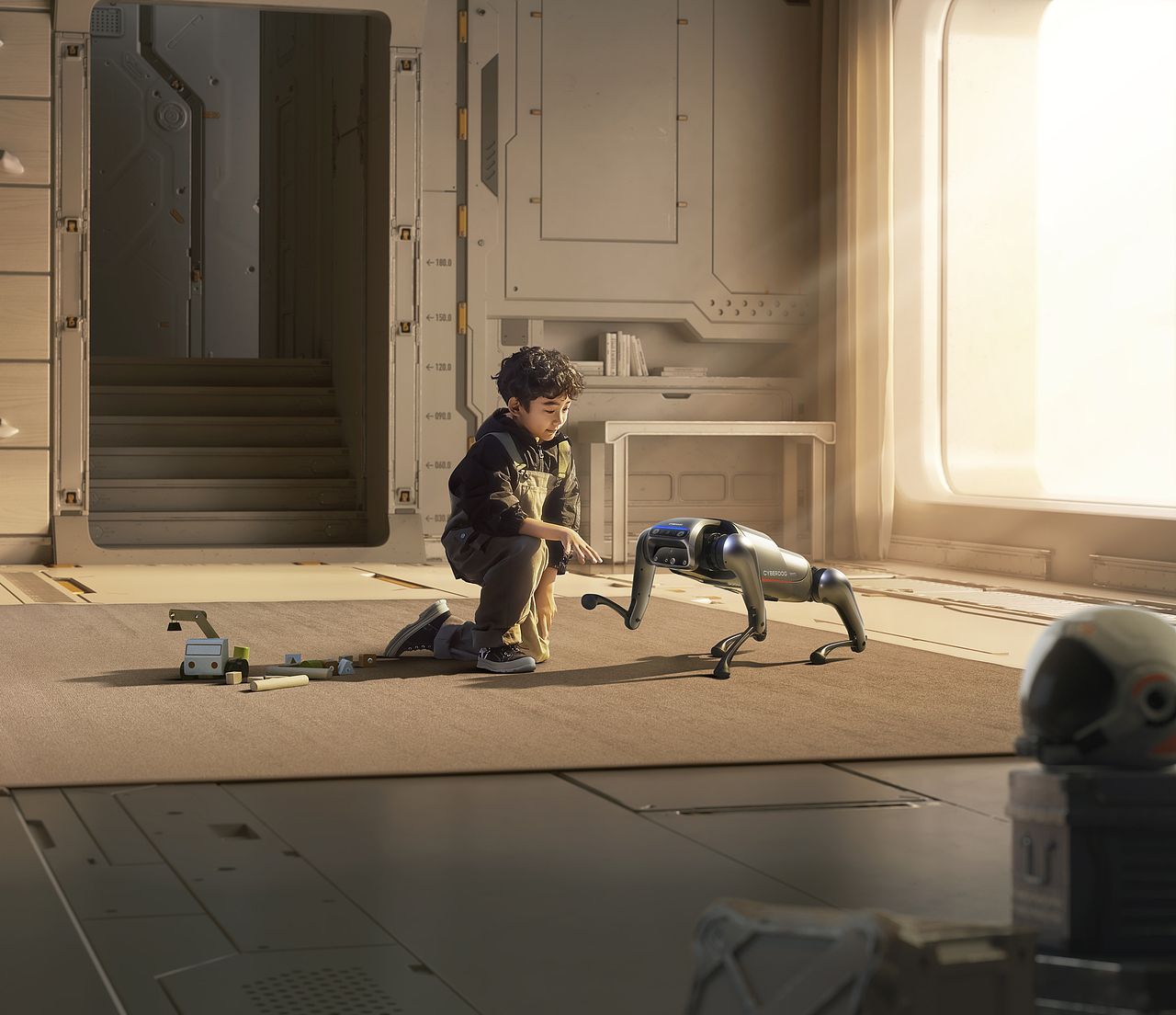 小米CyberDog“铁蛋”|修图