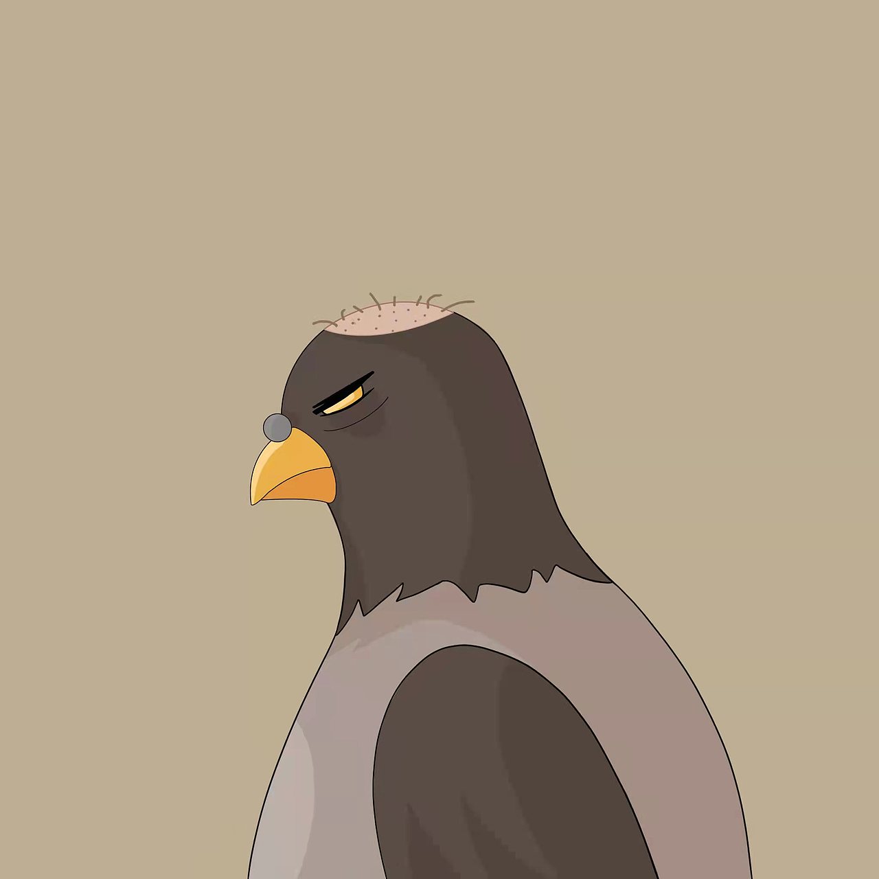 鸽Ger - NFT 插画设计