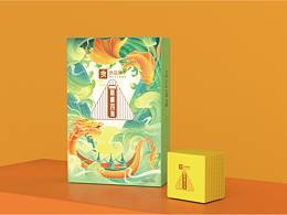 良品鋪子包裝—龍嘯魚躍