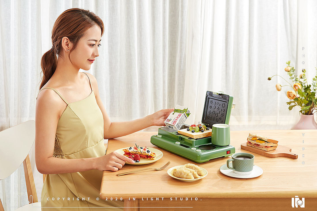 【平面+视频】格伊 ✖INLIGHT l 轻食机拍摄 