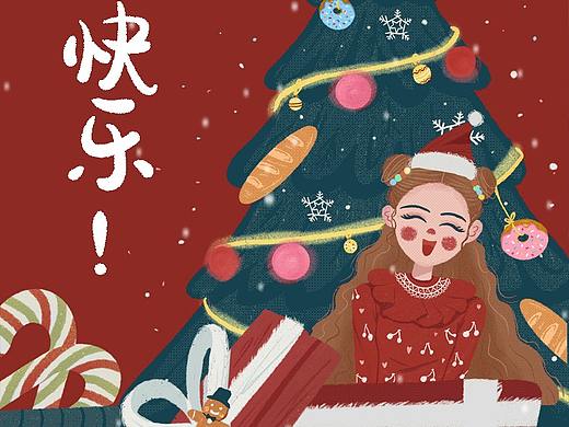 圣诞节插画