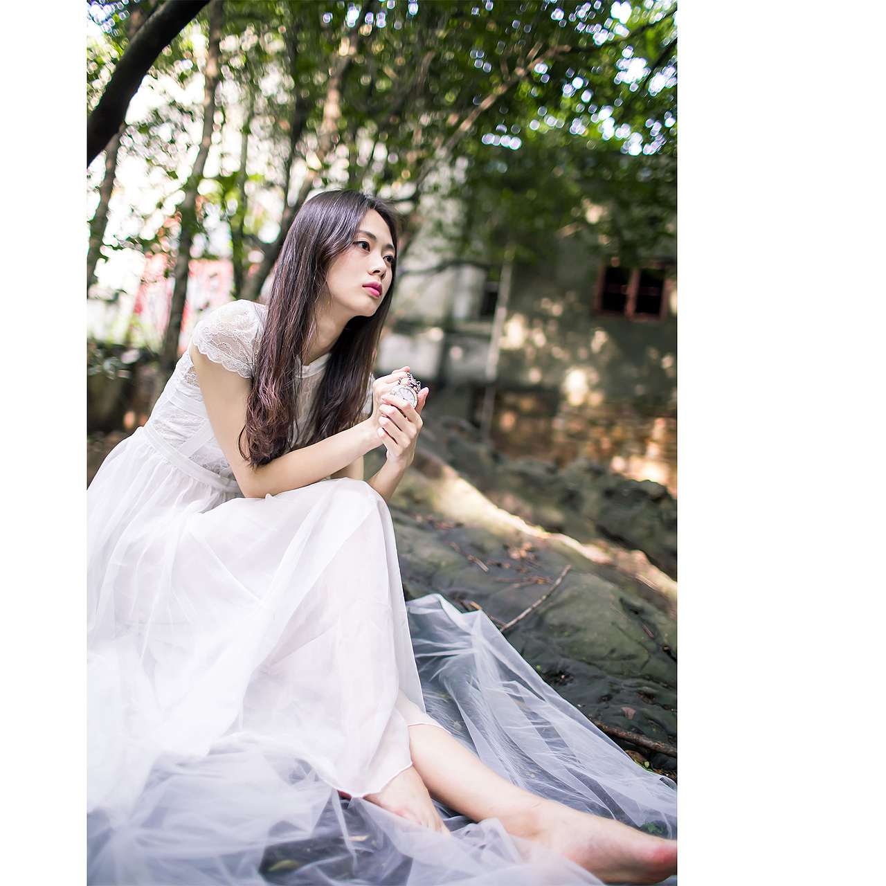 林子里的少女（图ZMjg2NTc0NzI=） - 人像摄影 - 站酷设计师西瓜不要太郎原创素材 - 站酷ZCOOL