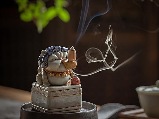文创茶宠创意摆件类详情页