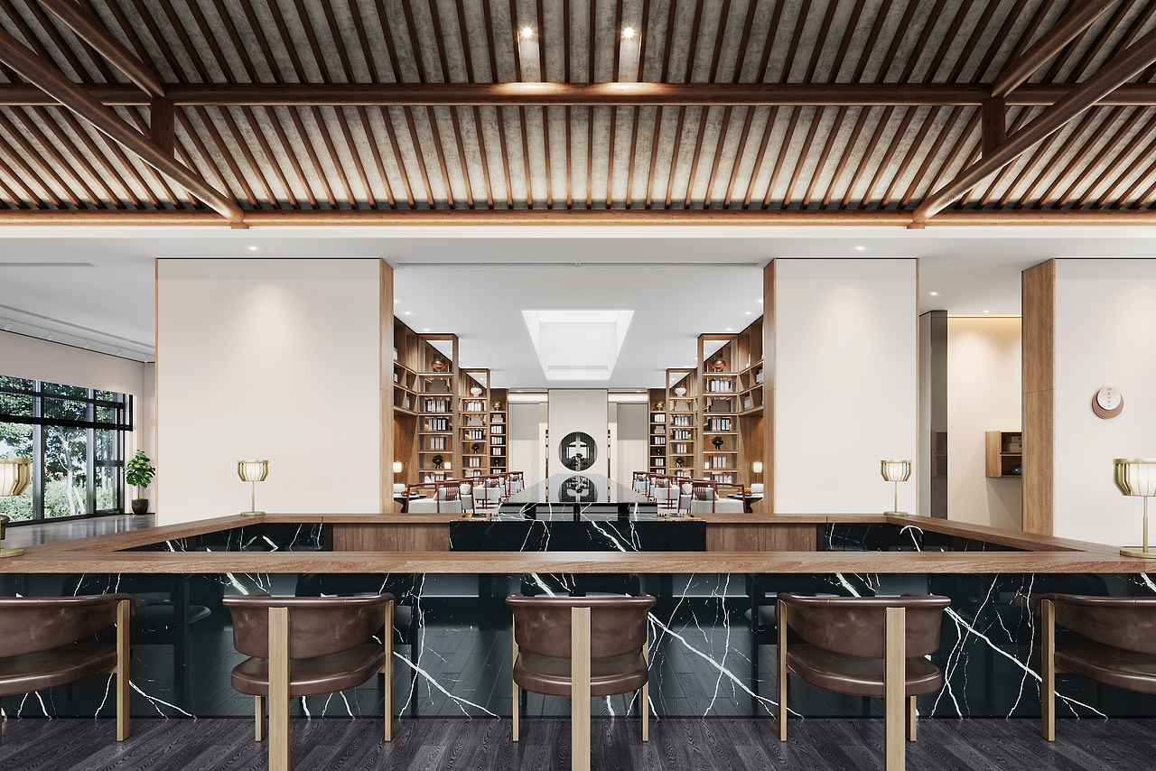 临摹:蓝城·仪征桃李春风生活体验馆