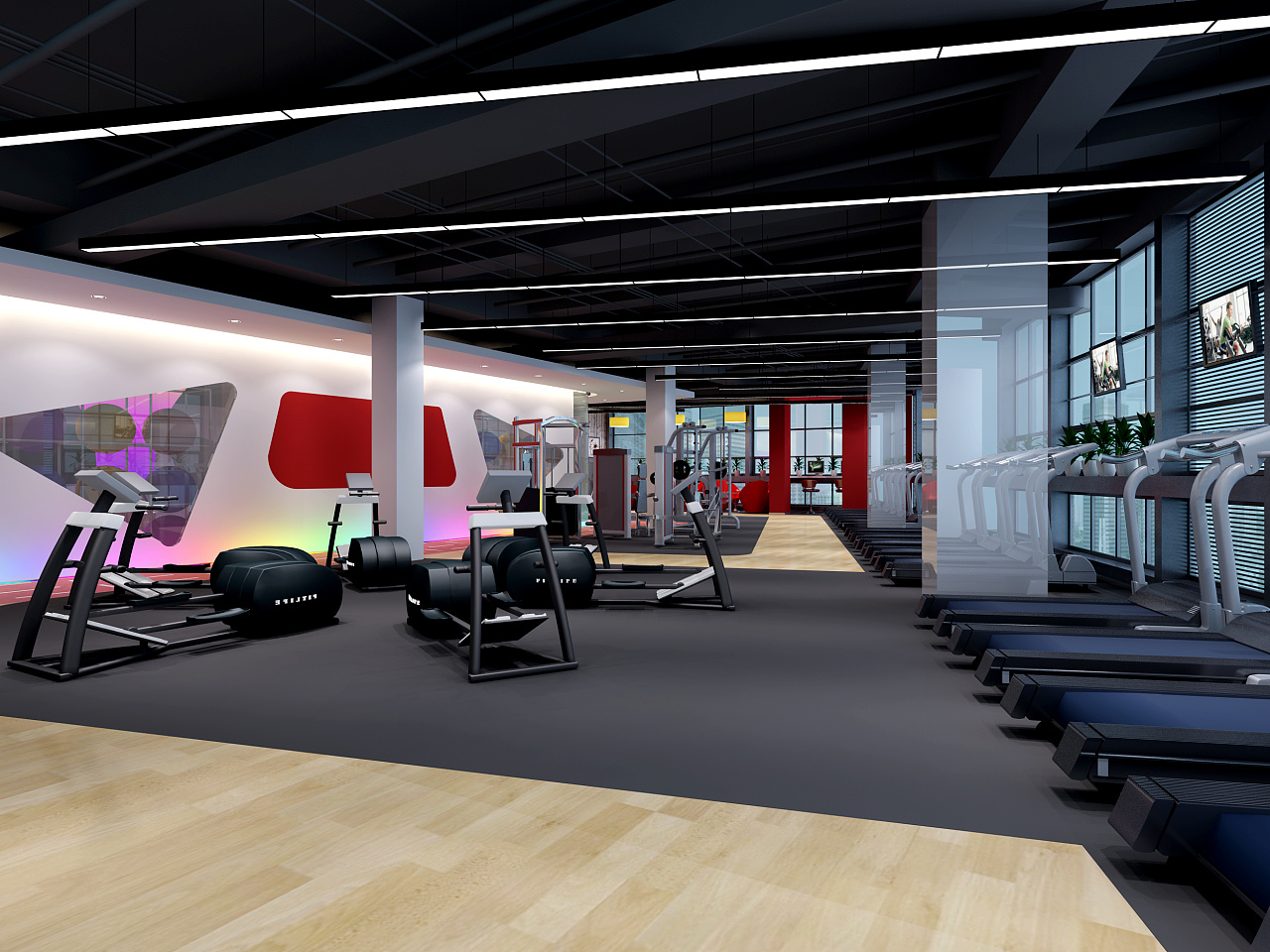 办公室配置健身房可以提高员工工作效率