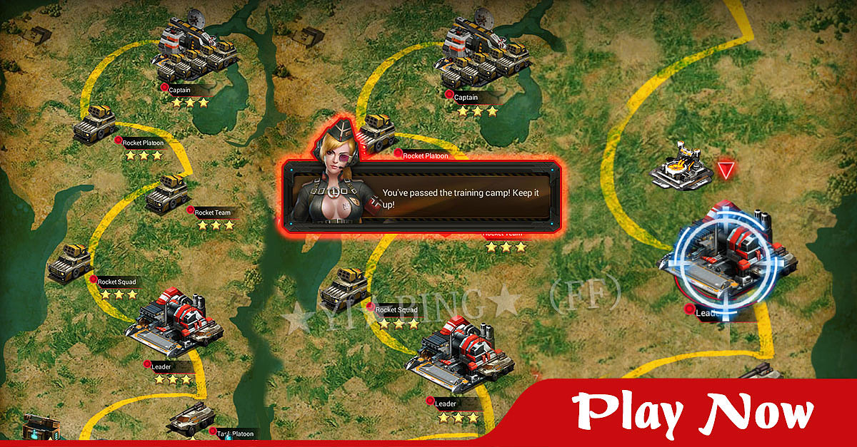 《红警》face book 推广-广告图设计