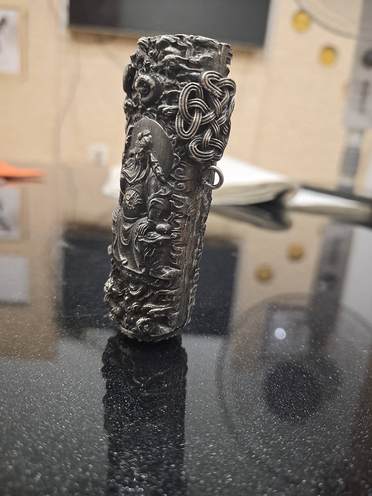 打火机外壳 纯银铸造