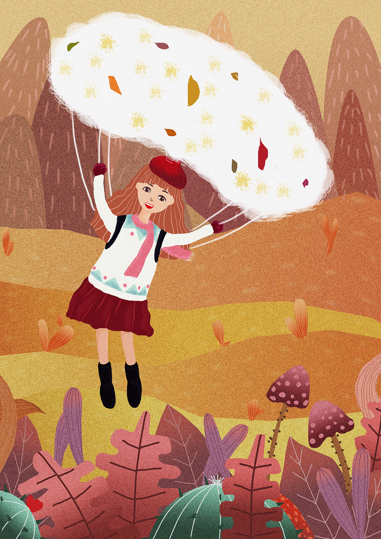 少女奇幻之旅（图ZMjExMDI0ODM2） - 创作习作 - 站酷设计师JESSIEJIAXIAN原创素材 - 站酷ZCOOL