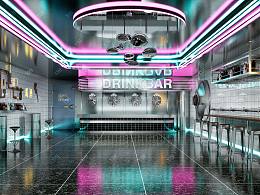 赛博朋克酒吧