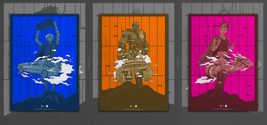 头号玩家|插画习作|插画|dhonga逹 - 原创设计作品 - 站酷 (zcool)