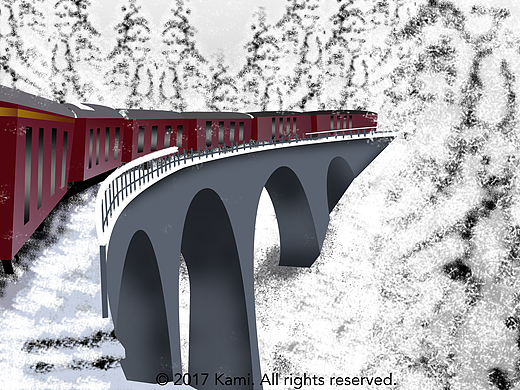 雪国火车（个人主页-ZMjM5MDI1NDg=） - 创作习作 - 站酷设计师小皮虾吼原创素材 - 站酷ZCOOL